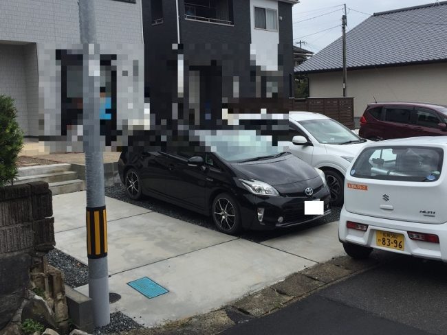 カーポートY合掌タイプで駐車もラクラク♪ | エクステリアの専門店